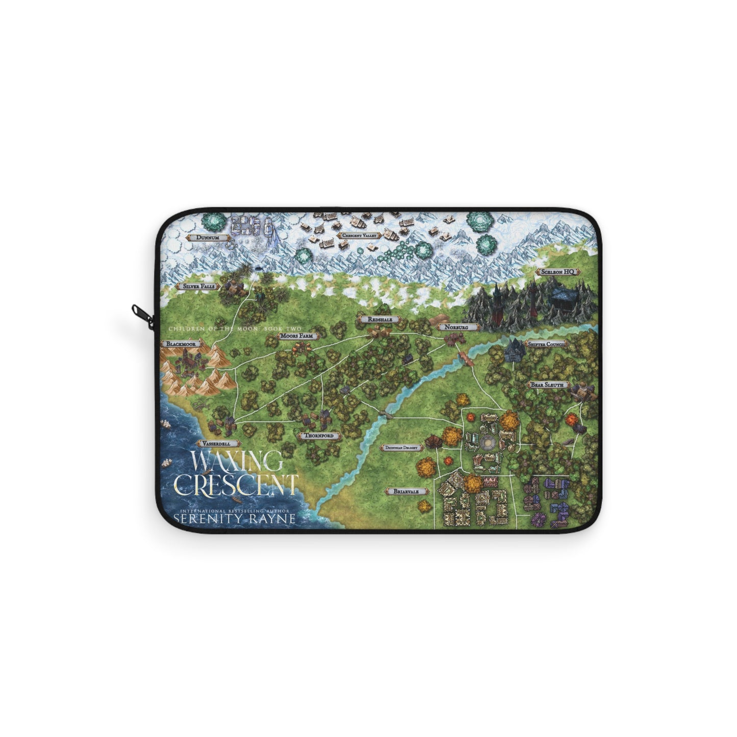 Waxing Crescent - Laptop Sleeve