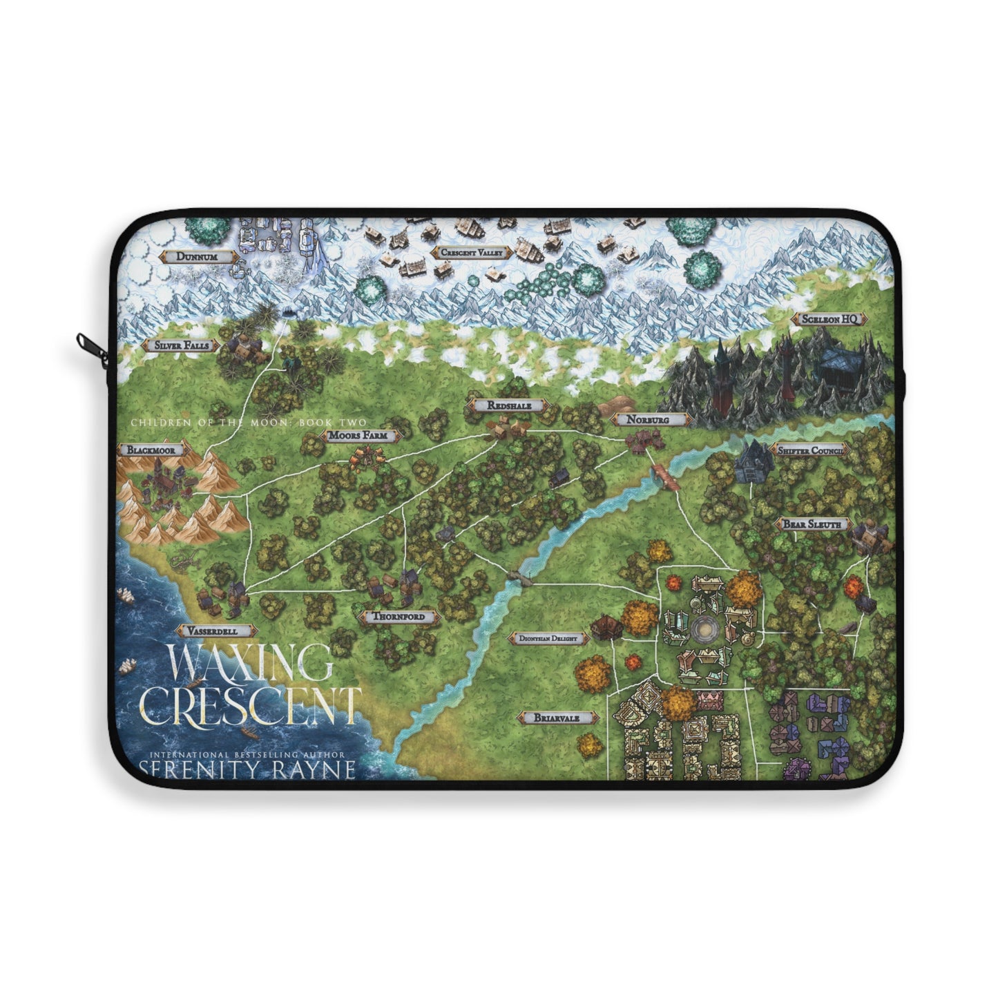 Waxing Crescent - Laptop Sleeve