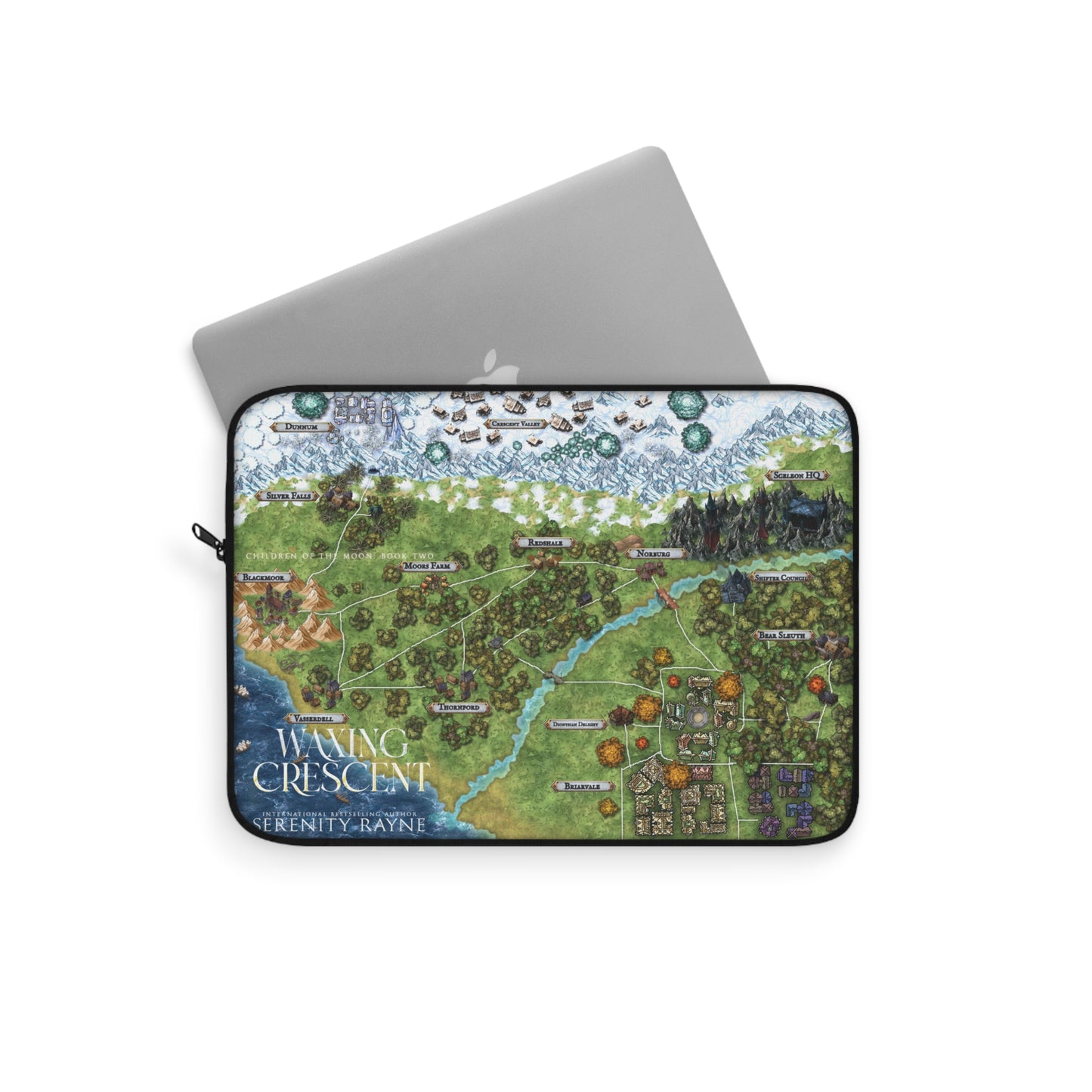 Waxing Crescent - Laptop Sleeve