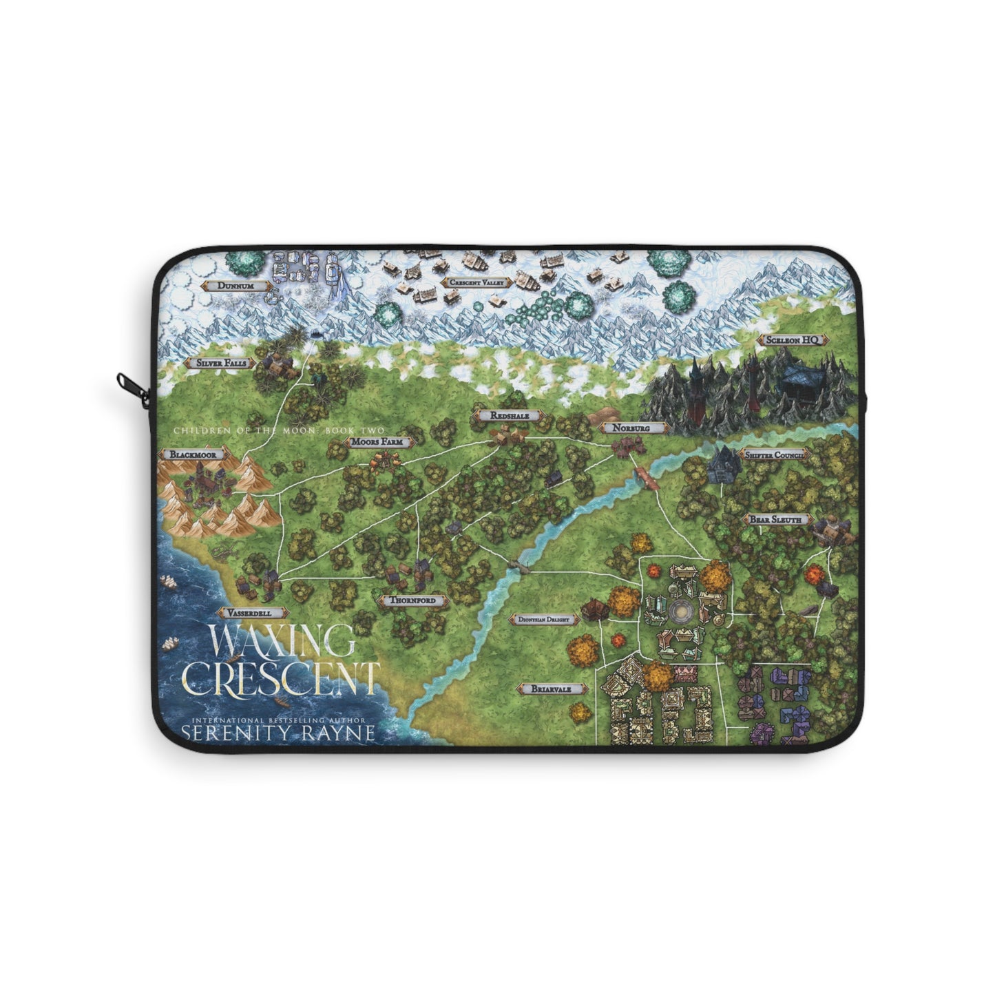 Waxing Crescent - Laptop Sleeve