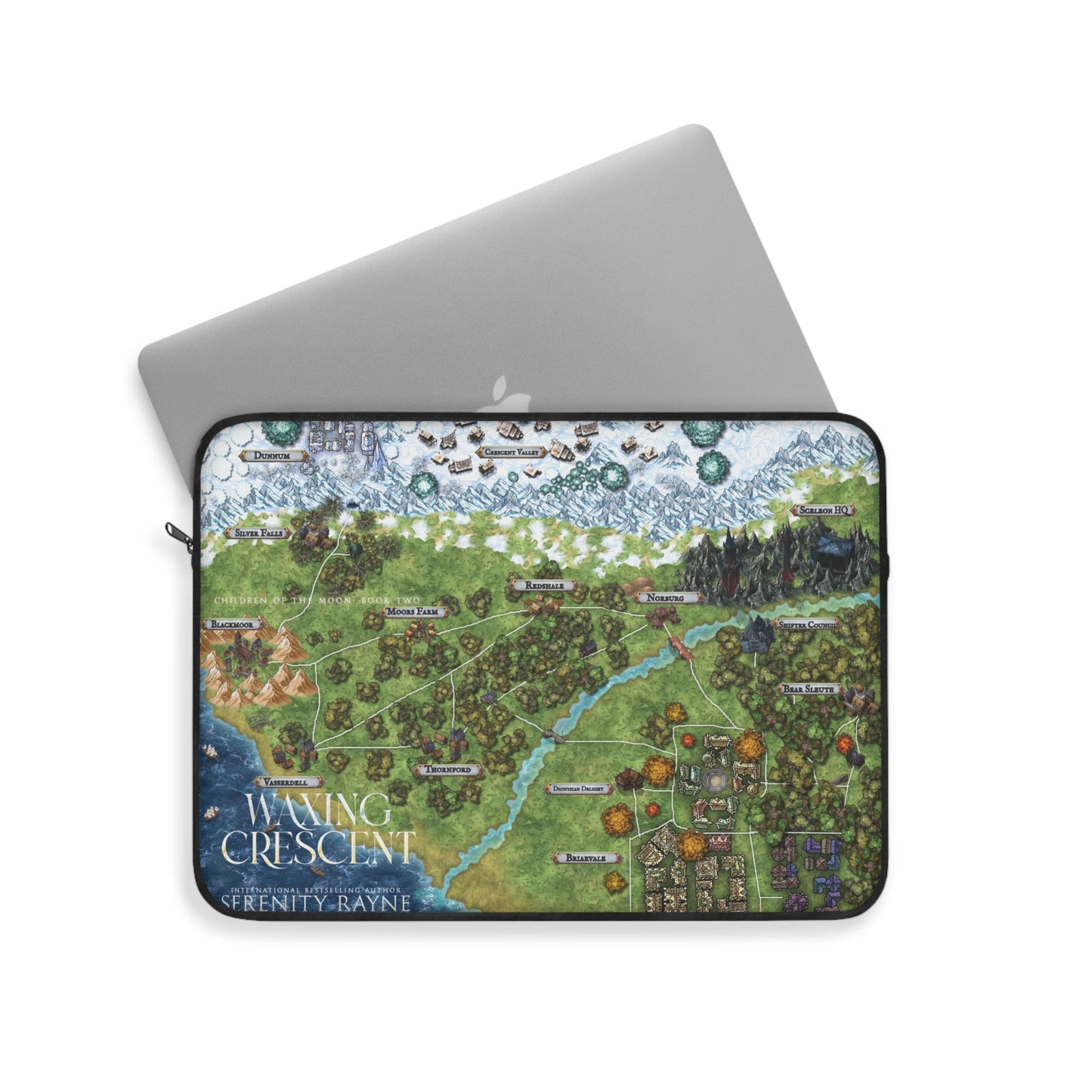 Waxing Crescent - Laptop Sleeve