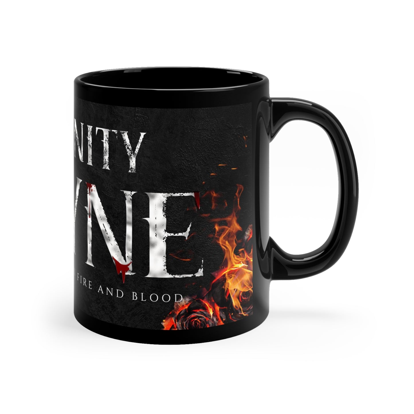 11oz Black Mug