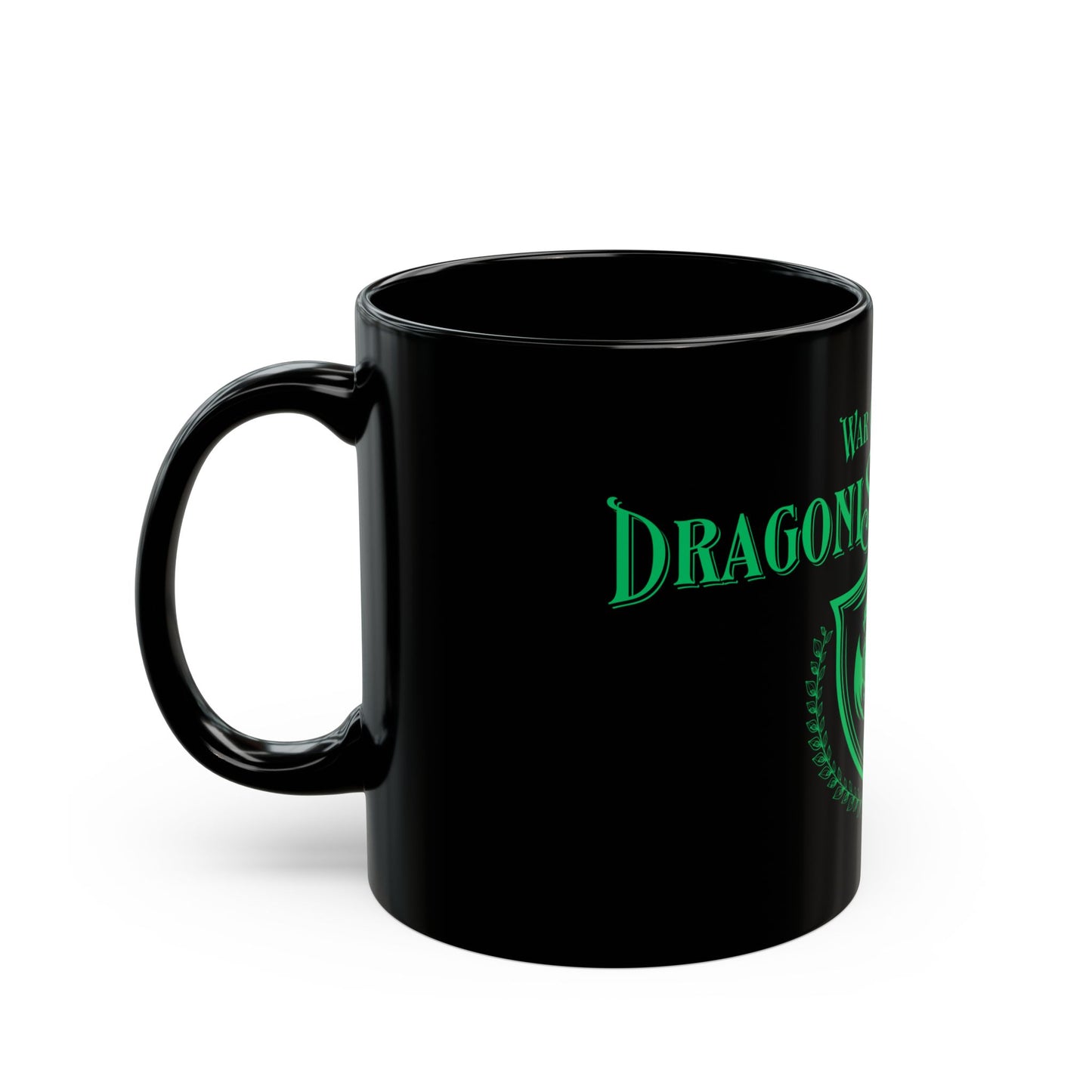 War College Dragons Academy Black Mug - Unique Gift for Students, Coffee Lover, Fantasy Fans, Graduation, Personalized Mug