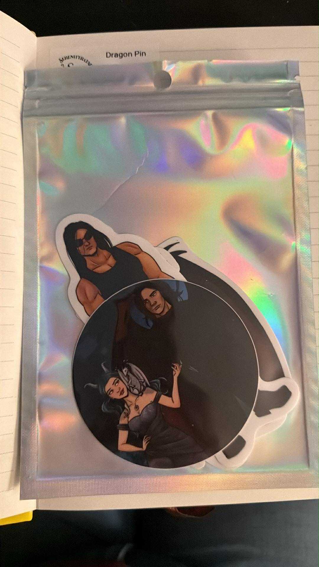 Dragonis Academy Character sticker pack