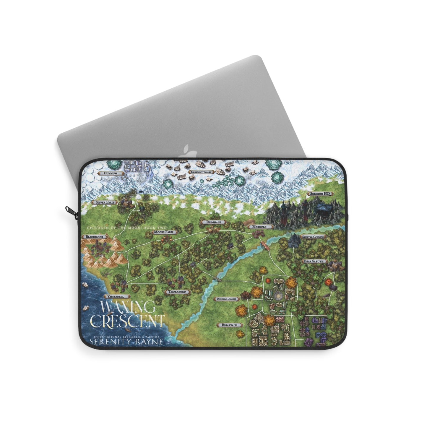 Waxing Crescent - Laptop Sleeve