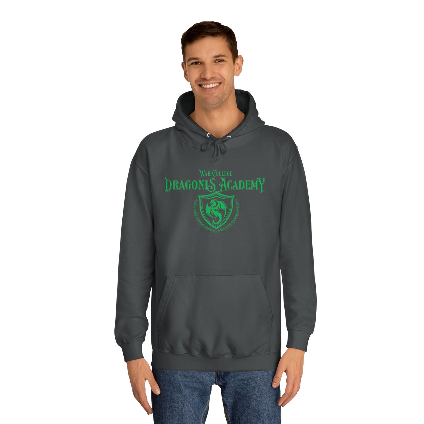 Unisex College Hoodie with Dragons Academy Design, Cozy College Spirit Wear, Perfect Gift for Students, Casual Everyday Wear, [...]