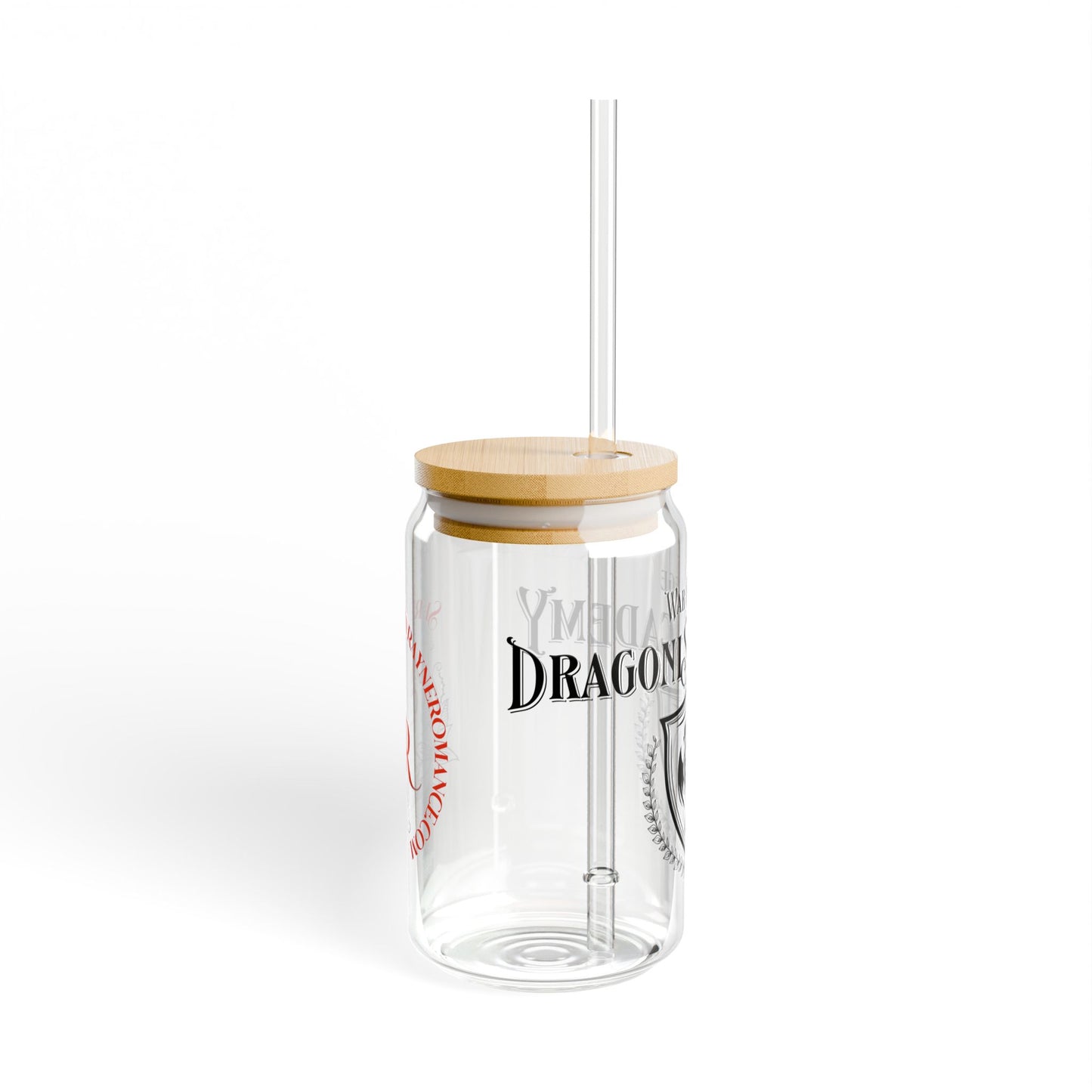 Personalized Sipper Glass, 16oz Travel Mug, Drinking Glass, Customizable Cup, Eco-Friendly Beverage Container, Gift Idea for Students