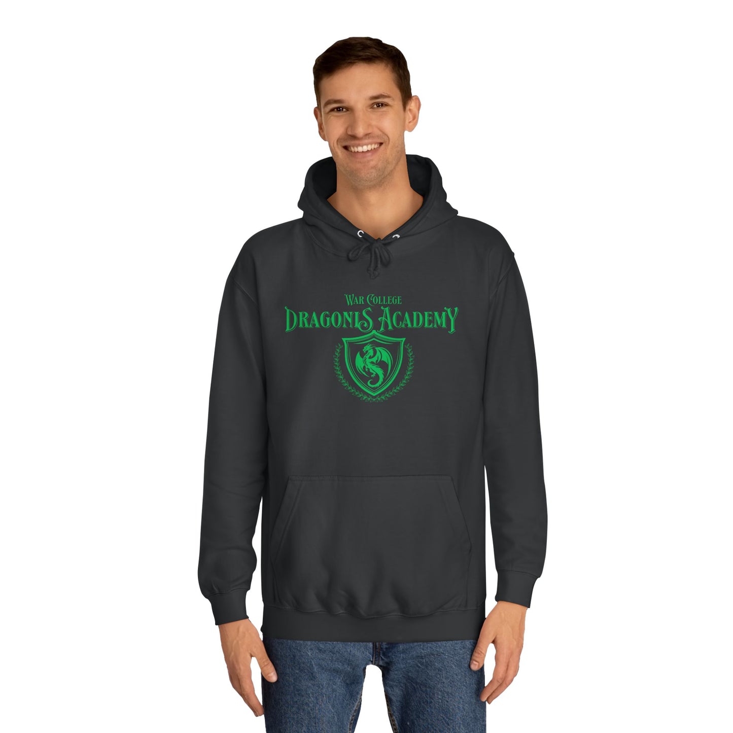 Unisex College Hoodie with Dragons Academy Design, Cozy College Spirit Wear, Perfect Gift for Students, Casual Everyday Wear, [...]