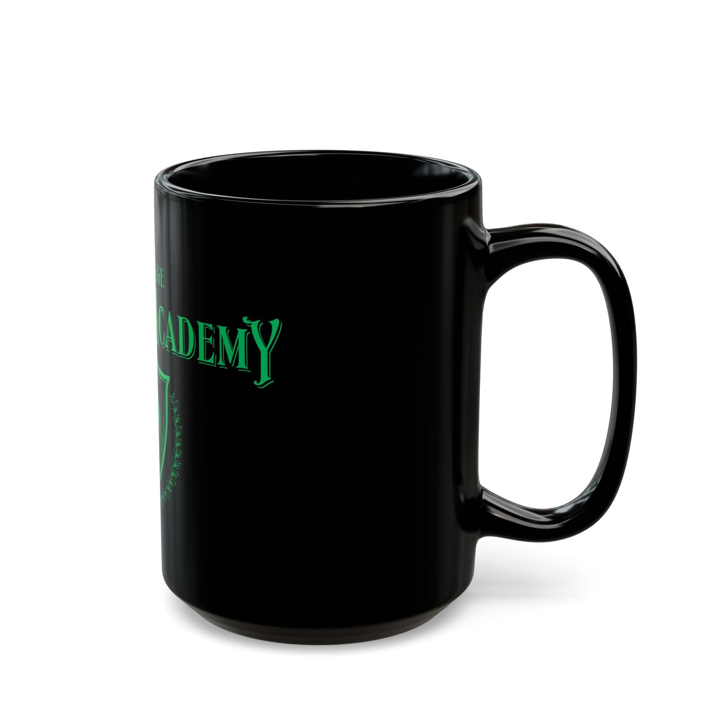 War College Dragons Academy Black Mug - Unique Gift for Students, Coffee Lover, Fantasy Fans, Graduation, Personalized Mug