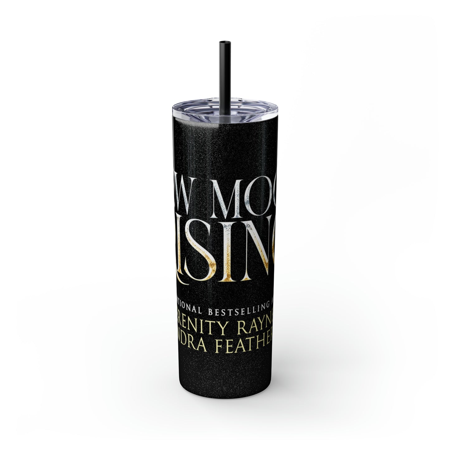 New Moon - Skinny Tumbler with Straw, 20oz