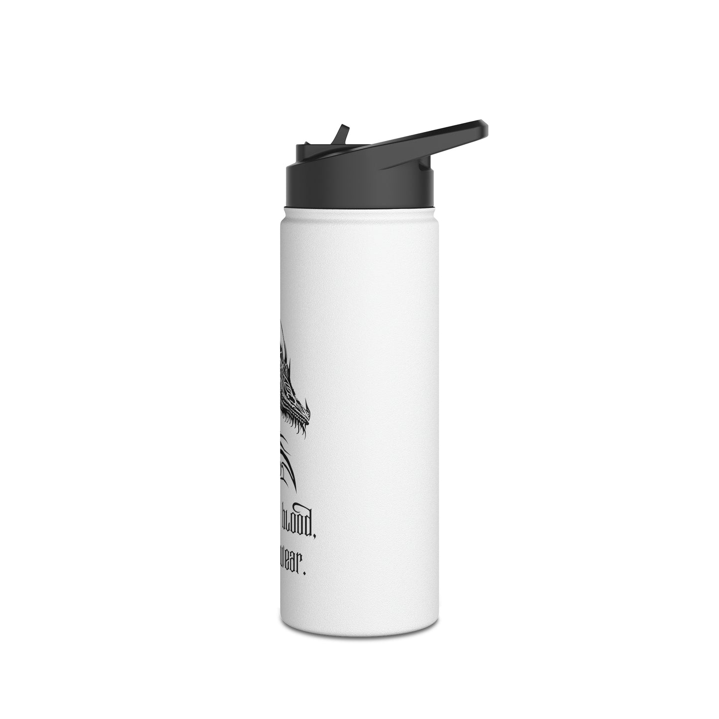 Dragon Pledge - Stainless Steel Water Bottle, Standard Lid