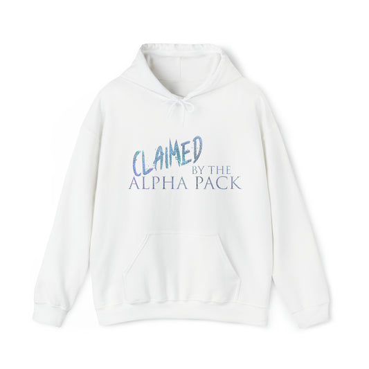 Claimed by the alpha pack - Unisex Heavy Blend™ Hooded Sweatshirt