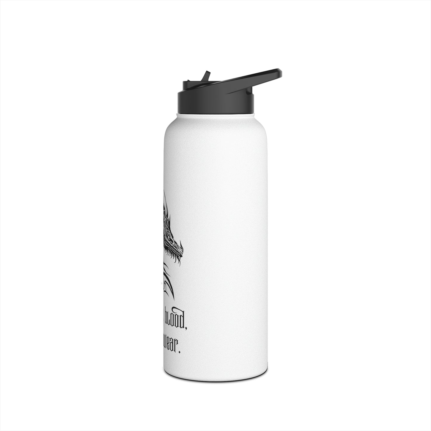 Dragon Pledge - Stainless Steel Water Bottle, Standard Lid