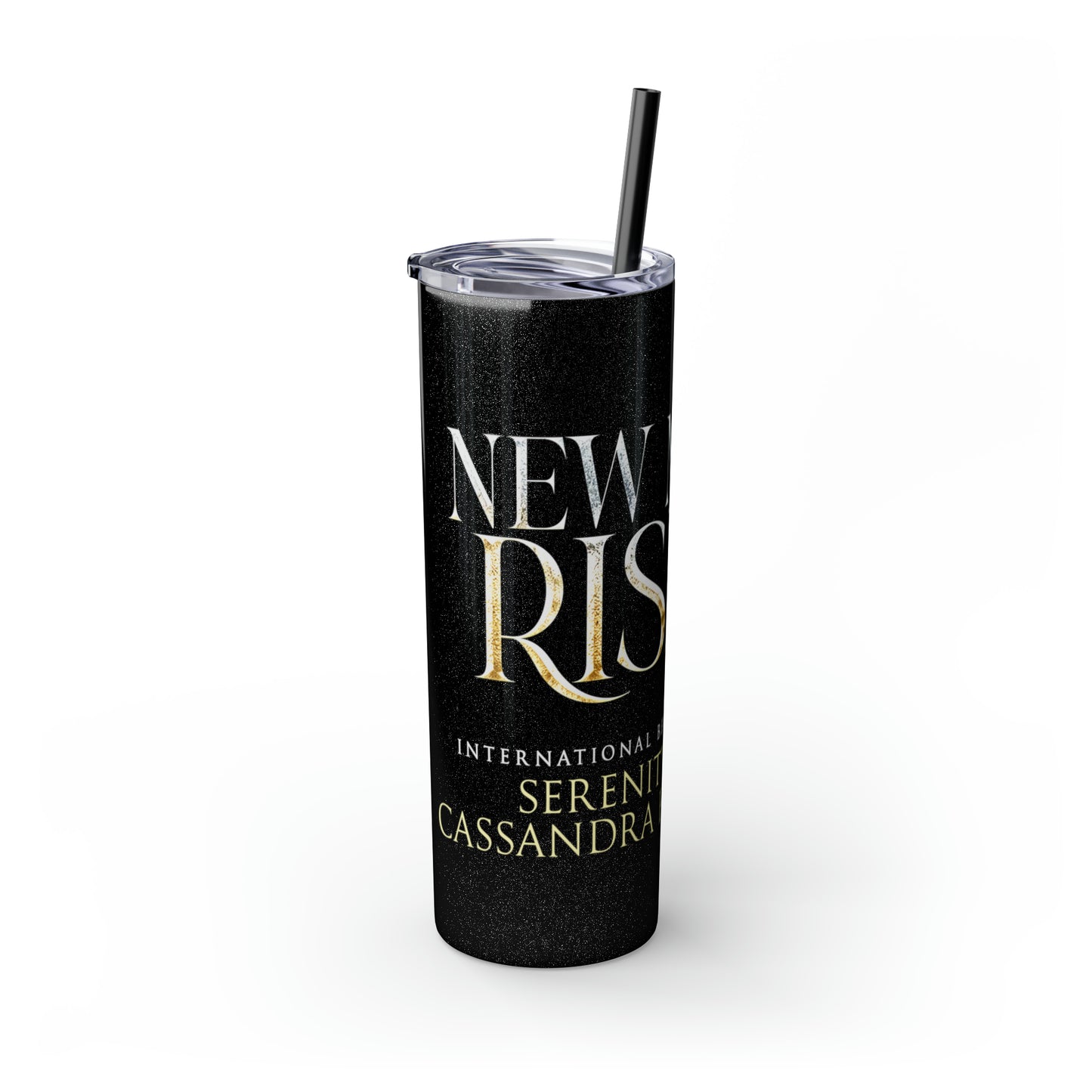 New Moon - Skinny Tumbler with Straw, 20oz