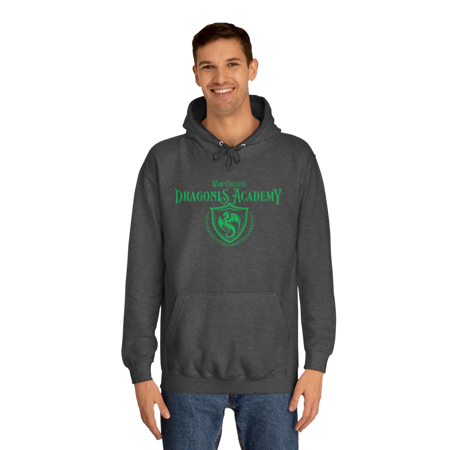 Unisex College Hoodie with Dragons Academy Design, Cozy College Spirit Wear, Perfect Gift for Students, Casual Everyday Wear, [...]