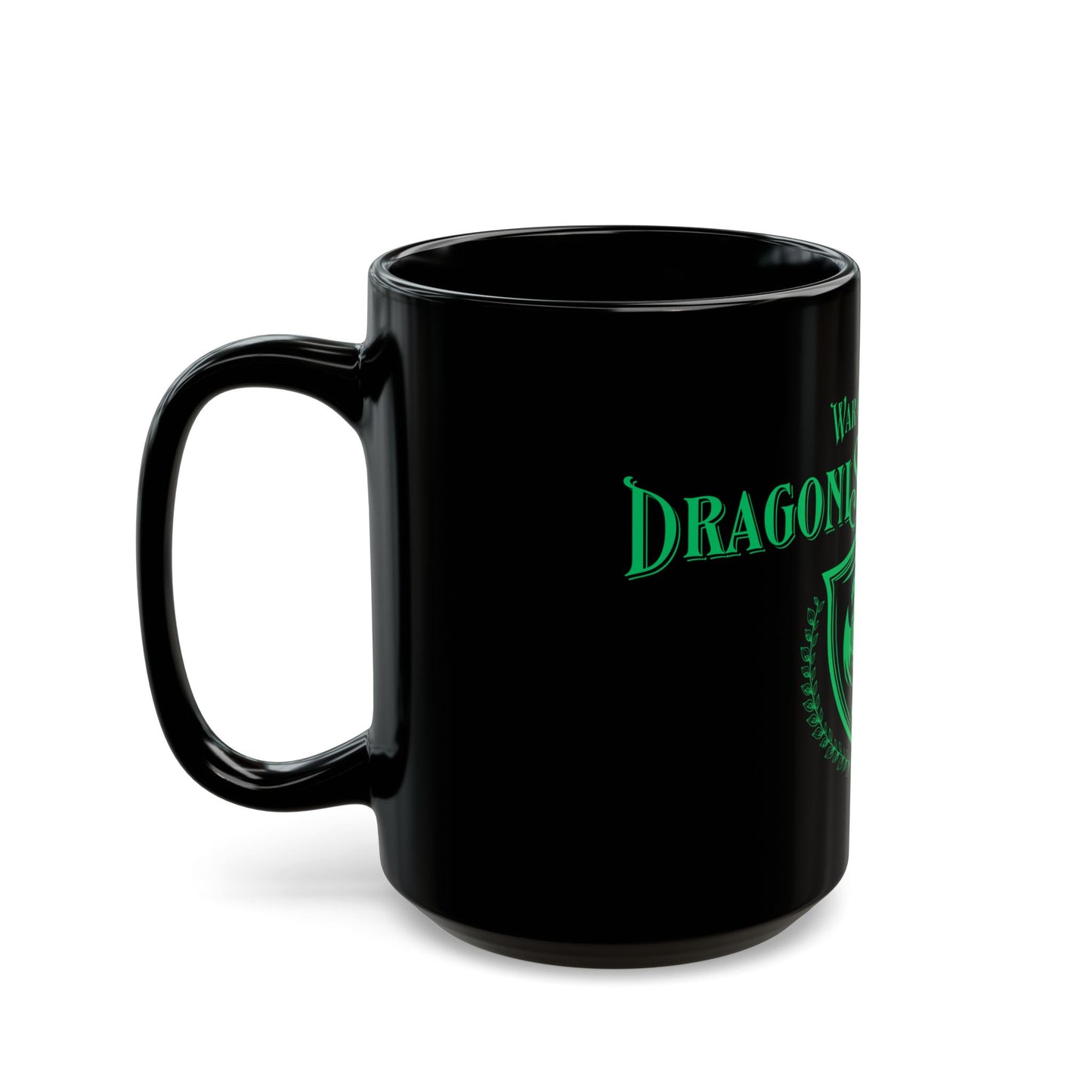 War College Dragons Academy Black Mug - Unique Gift for Students, Coffee Lover, Fantasy Fans, Graduation, Personalized Mug